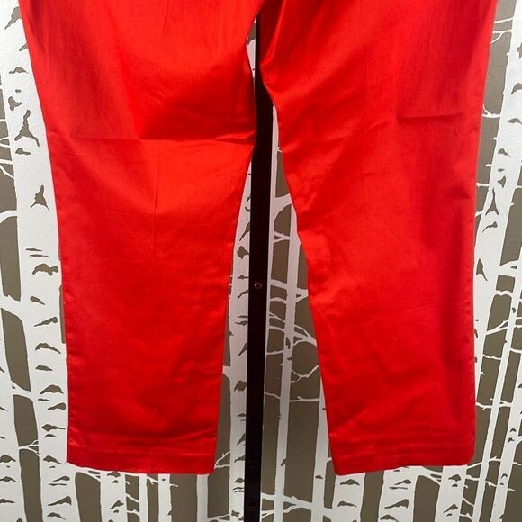 7th Avenue Slim Ankle Pant Bright Red NEW 8 - Picture 6 of 8